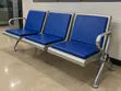Benchi la Kusubiri la Viti Vitatu Vilivyotiwa Pedi - 5