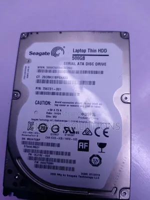 Seagate 500GB Laptop Hard Drive