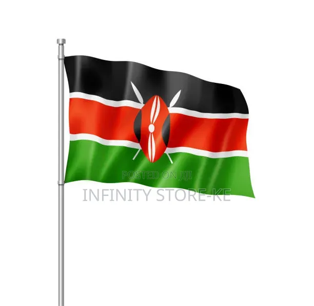 Large Kenyan Flag 150x90 cm - 1