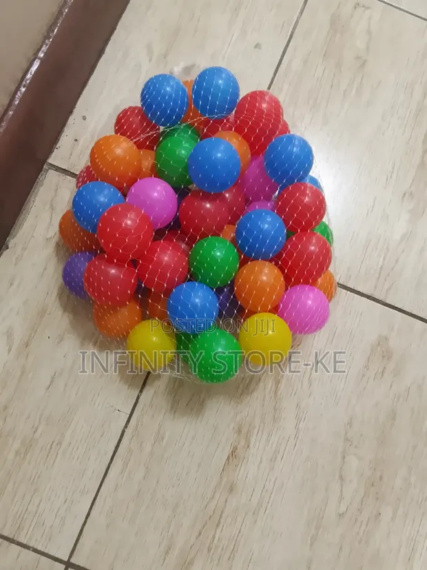 Mipira ya Plastiki Laini Mbalimbali (Ukubwa 5.5cm) - 1