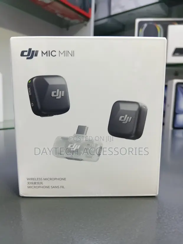 DJI Mic Mini Wireless Microphone System (2TX + 1RX) - Black - 1