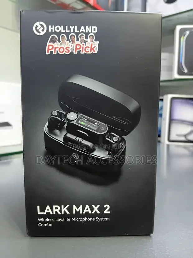 Hollyland Lark Max II Wireless Lavalier Microphone System Dual-Channel - 1