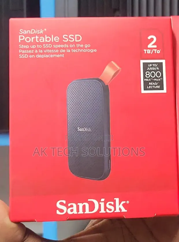 SanDisk Portable SSD 2TB - 1