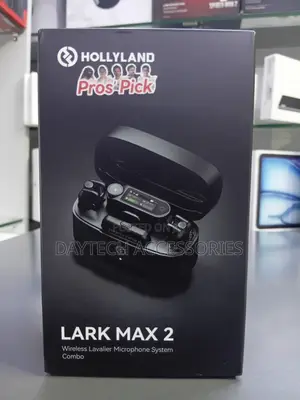 Hollyland LARK MAX 2 Wireless Lavalier Microphone Combo