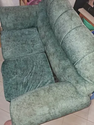 Two Seater Sofa - Brown