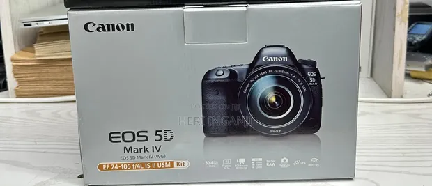 Canon EOS 5D Mark IV DSLR Camera with 24-105mm f/4L II Lens - 1