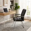 Executive Office Visitor Chair - Black - 5