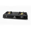 Smart Pro 2 Burner Glass Top Gas Stove - 1