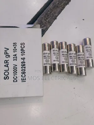 Fuse ya Solar PV 1000VDC 32A