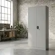 Office Cabinet | 2-Door Full Metallic Storage - 5