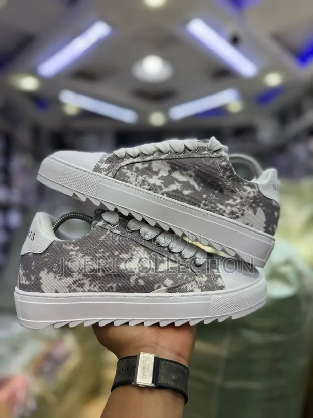 Numeris Atelier Low Grey White Sneakers - 1