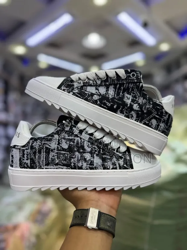 Numeris Atelier Low "Chalk Black" Sneakers - 1