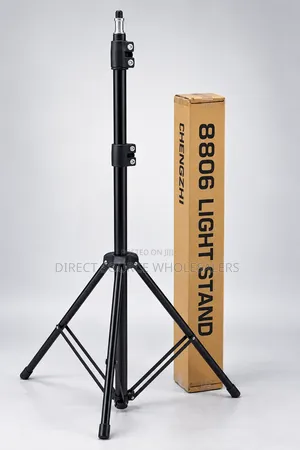 Durable 2.5m Tripod Stand for Camera, Phone, Stage Lights