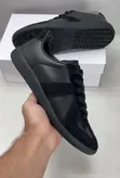 Maison Margiela Calfskin Black Sneakers - 2
