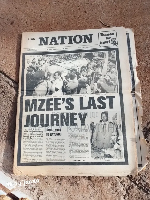 Magazeti Adimu ya Historia ya Kenya (1975-1978) - 1