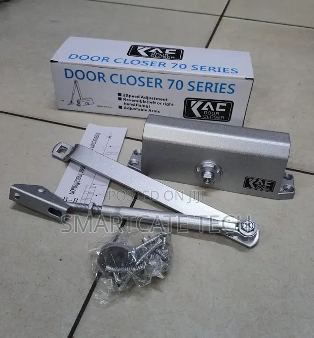 Kifunga Mlango Kipya 70 Series: Hydraulic, Silver - 1