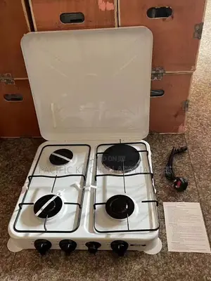 Smartpro 4 Burner Gas Cooker Table Top na Lid SGS-506B
