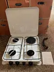 Smartpro 4 Burner Gas Cooker Table Top na Lid SGS-506B - 1