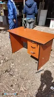 Executive Desk with Drawer and Mesh Chair - 1