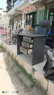 Executive Desk with Drawer and Mesh Chair - 2