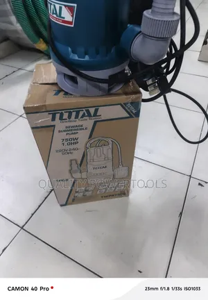 TOTAL 1HP Sewage Submersible Water Pump