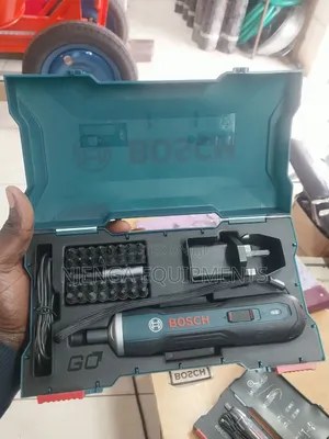Bosch Cordless Screwdriver Mpya Kabisa