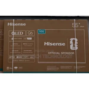 Hisense 55" 4K QLED Smart TV (Model Q6N)