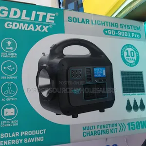 GD-9001 Pro Solar Power Supply yenye Digital Display