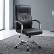 Black High Back Boardroom Leather Chair - 2