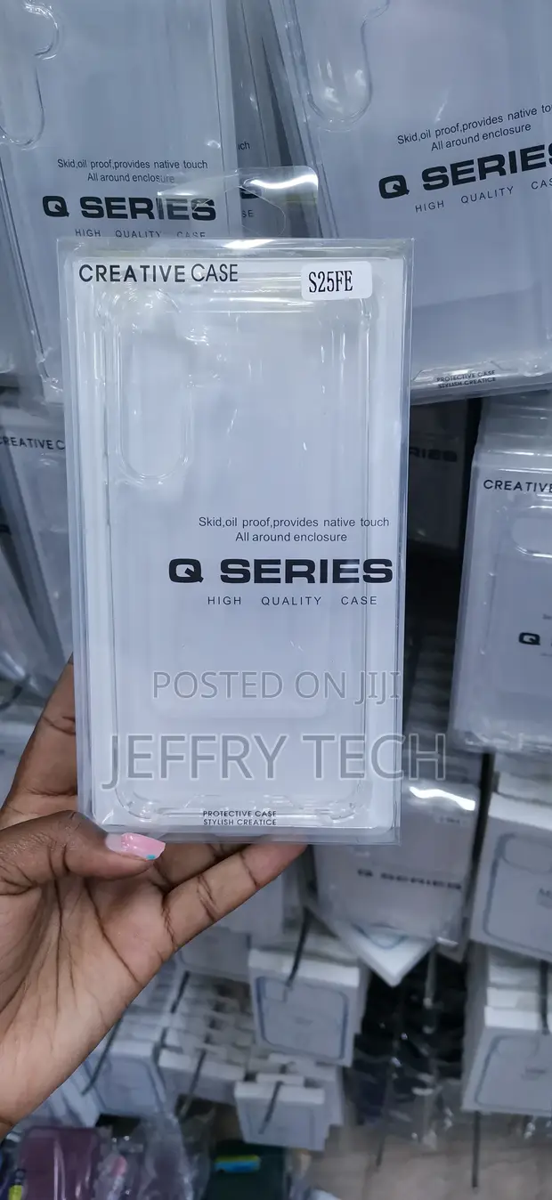 Q Series Transparent Protective Case for Samsung Galaxy S25 FE - 1
