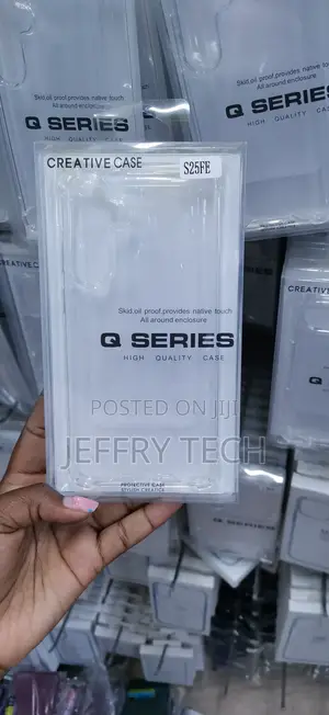 Q Series Kifaa cha Kinga cha Uwazi kwa Samsung Galaxy S25 FE