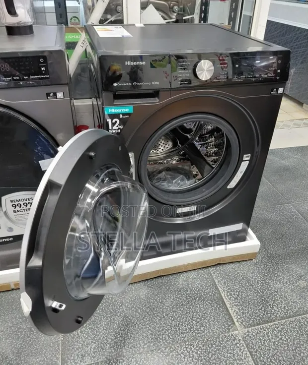 Hisense 12/8kg Mashine ya Kufulia - 1