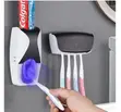 Automatic Toothpaste Dispenser & Toothbrush Holder - 2