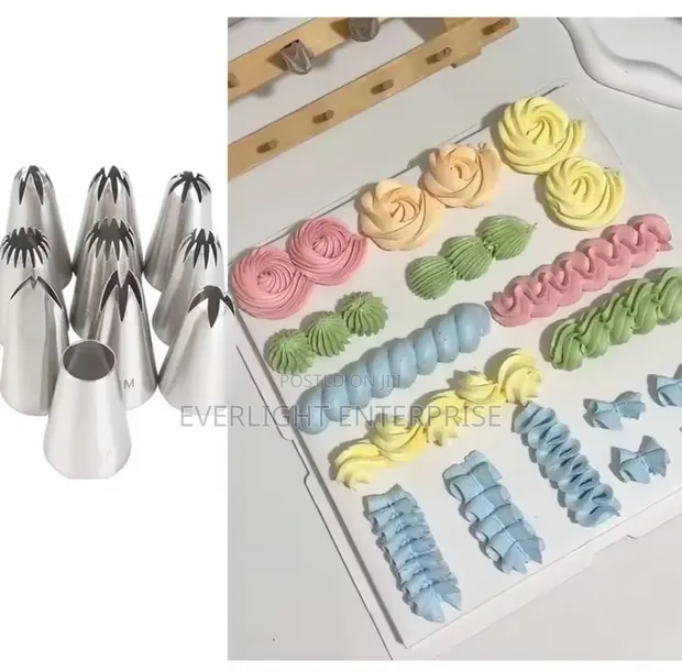 Cake Icing Nozzles Plus Gun - 1