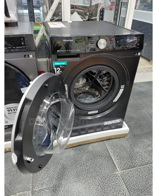 Brand New Hisense 12/8kg Front Load Washing Machine - 1