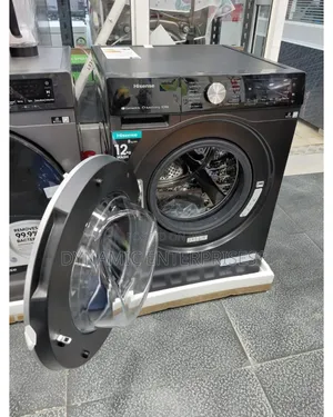 Hisense 12/8kg Mashine Mpya ya Kufulia ya Mbele
