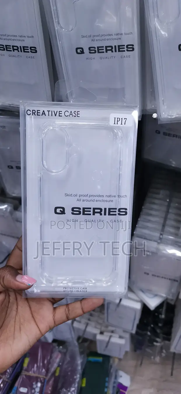 Q Series Creative Clear Protective Case (IP17) - 1
