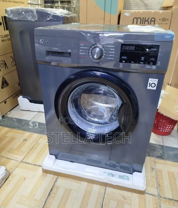 LG 8kg Front Load Washing Machine (F4J3TYG6J) - 1
