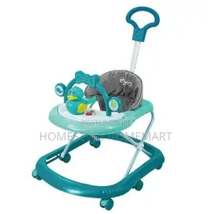 Baby Walker na Push Handle - Bluu