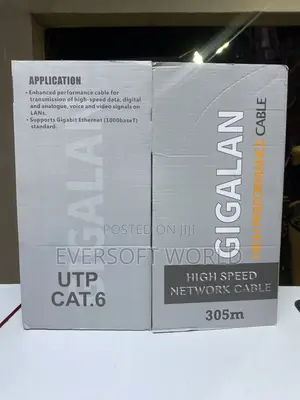Gigalan UTP Cat.6 Cable ya Mtandao ya Kasi (305m)