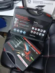 12V Car Battery Booster Yenye Tyre Inflator na USB - 1