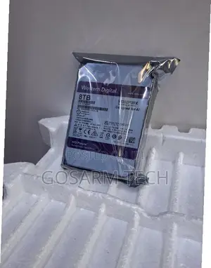 WD Purple 8TB Hard Drive ya CCTV kwa DVR/NVR