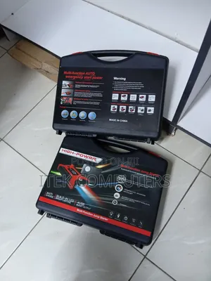 Kifaa cha Dharura cha Gari Cha Kila Kitu na Jump Starter & Air Pump