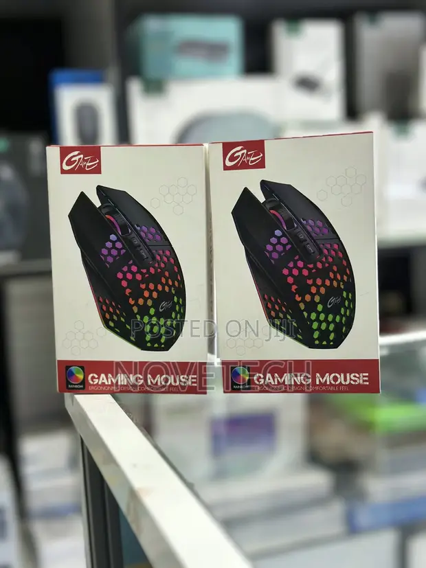Panya ya Michezo Isiyo na Waya ya Bluetooth ya RGB Inayochajiwa Kimya - 1