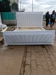 Beige Chester Bed - Super King - 1