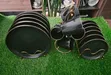 Set ya Vyombo vya Chakula 18pcs Ubora wa Juu - Nyeusi - 1