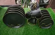 Set ya Vyombo vya Chakula 18pcs Ubora wa Juu - Nyeusi - 2