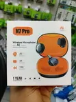N7 Pro AI Noise Cancelling Wireless Microphone - Black - 1
