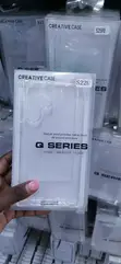 Creative Case Q Series Transparent Cover for Samsung Galaxy S22 Ultra - 1
