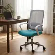 Kiti cha Ofisi cha Executive cha Mesh chenye Mgongo wa Kati - 4